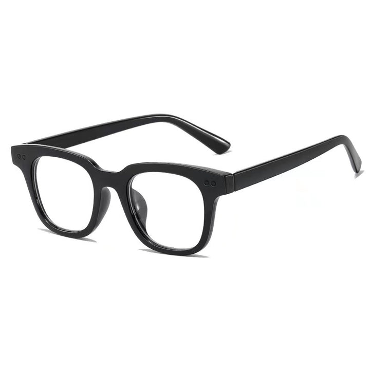 Dame moteriktig retro-solbrille med robust plastramme Skanto