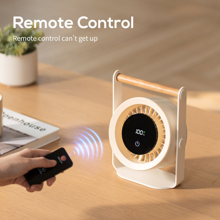 Unisex høyytelses-USB-luftsirkulator med digitalt display Skanto