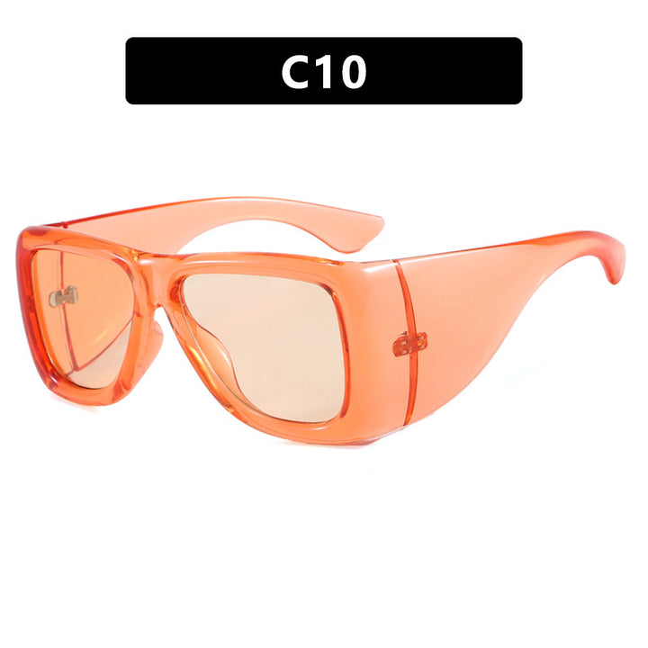 Women's trendy oversized sunglasses with striking tortoise design Skanto