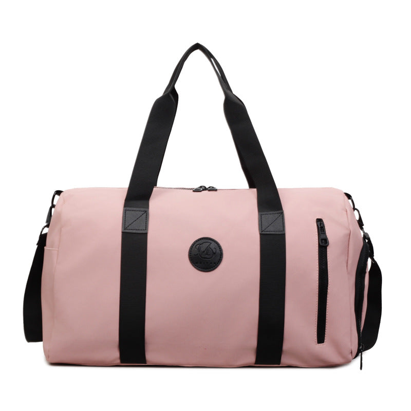 Sports bag with reinforced zipper and side pocket Skanto