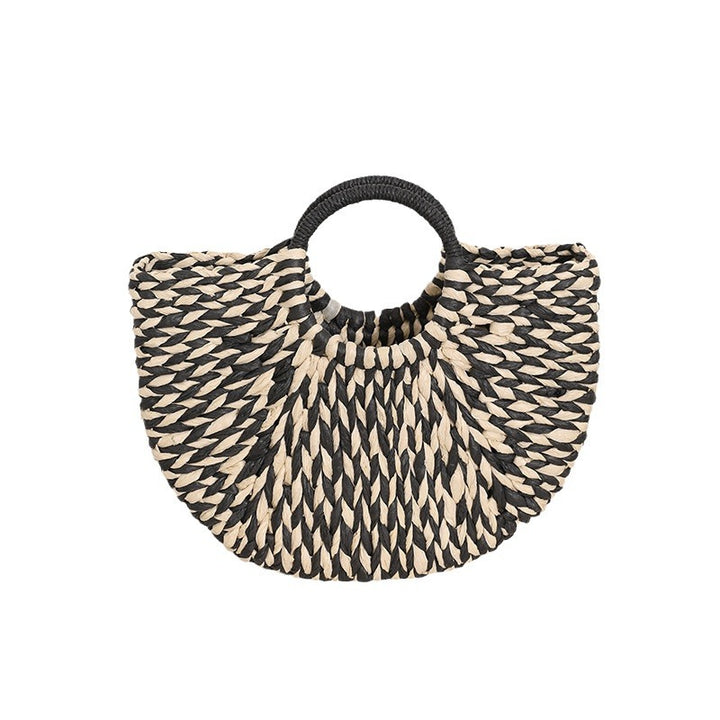 Stylish basket bag with round handle Skanto
