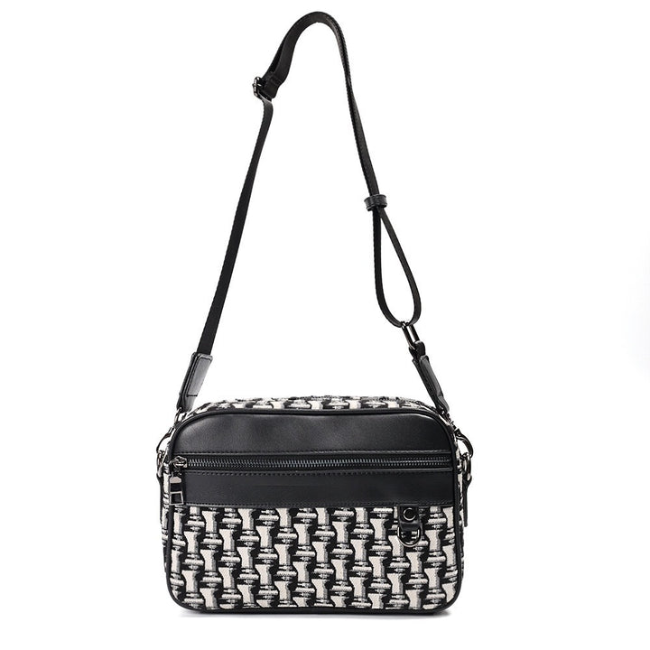 Elegant skulderveske med strukturert design Skanto