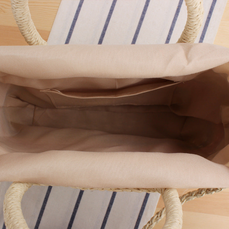 Colorful Basket Bag with Unique Details Skanto
