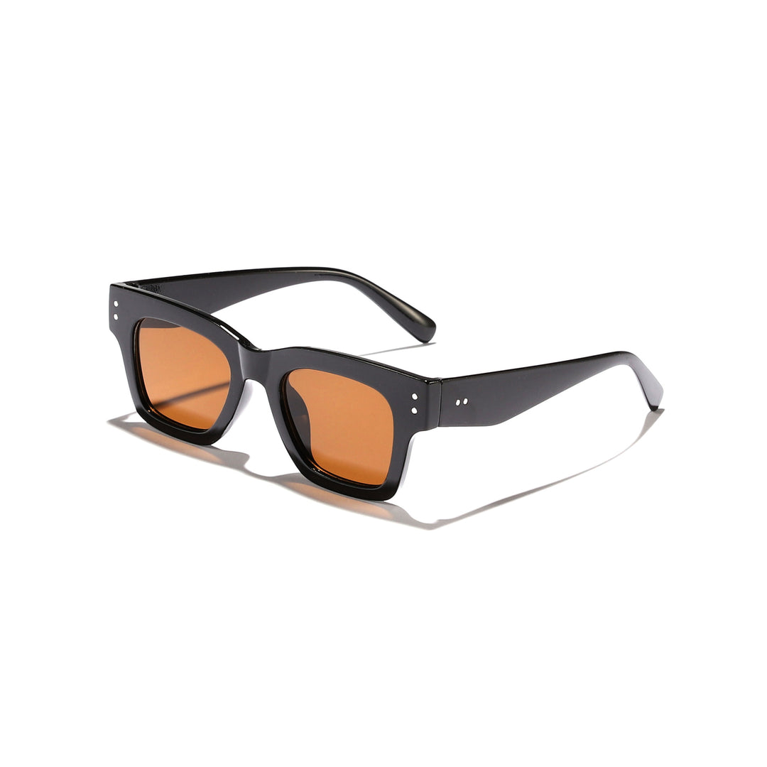 Dame trendy kvadratisk solbriller i urban stil Skanto