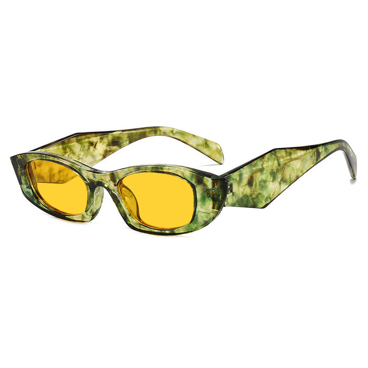 Women's Trendy Cat-Eye Sunglasses with Unique Frame and UV Protection Skanto