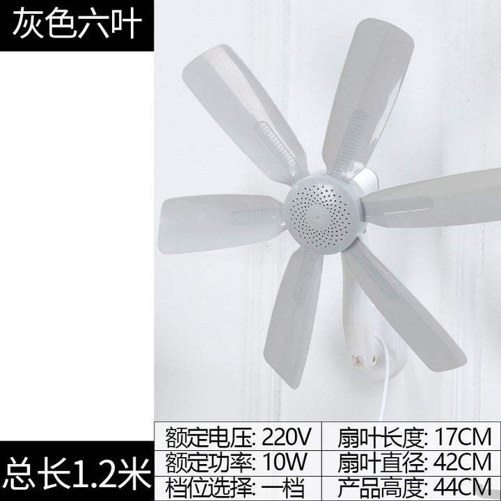 Damen veggventilator med stille vifteblader og stillegant design Skanto