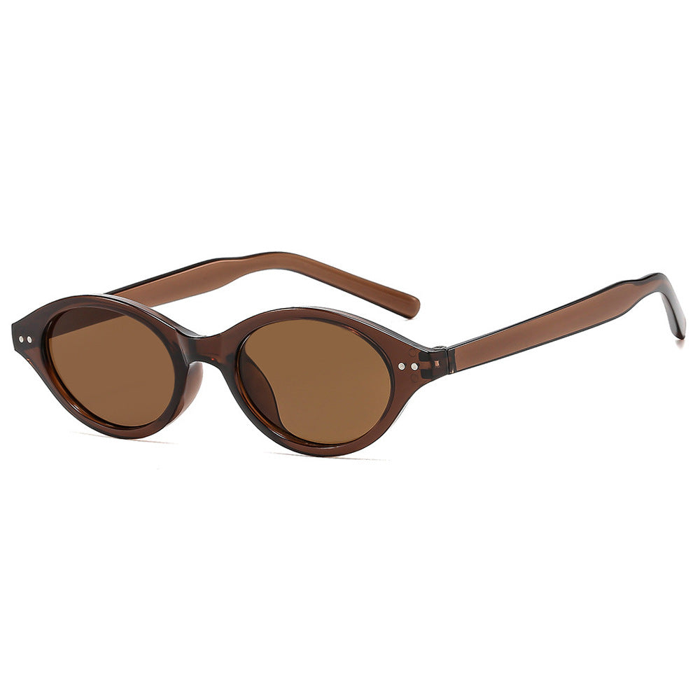 Women's cat-eye sunglasses with unique pattern Skanto