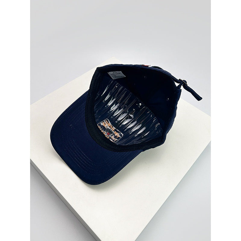 Herre Brodert Fritid Caps Skanto