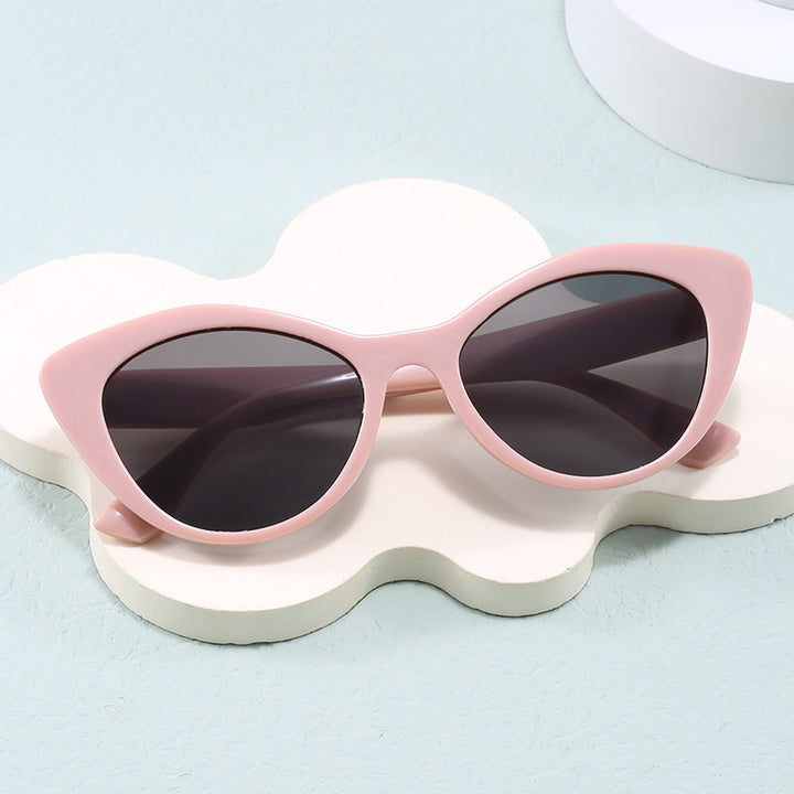 Damen Cat-Eye solbriller i trendy vintage-stil Skanto