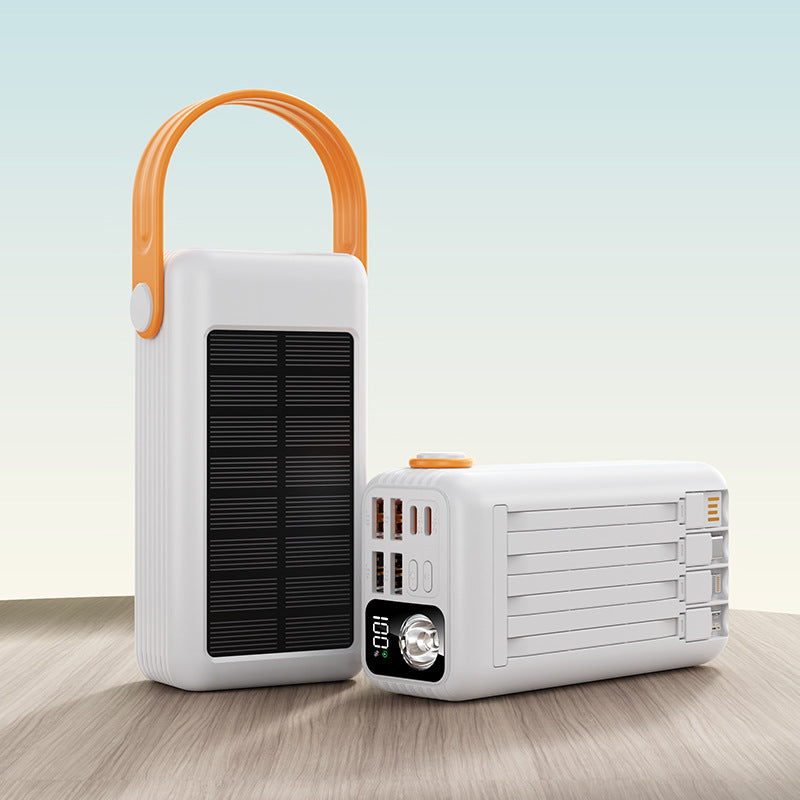 Solar-Powerbank med Flere Usb-porter Skanto