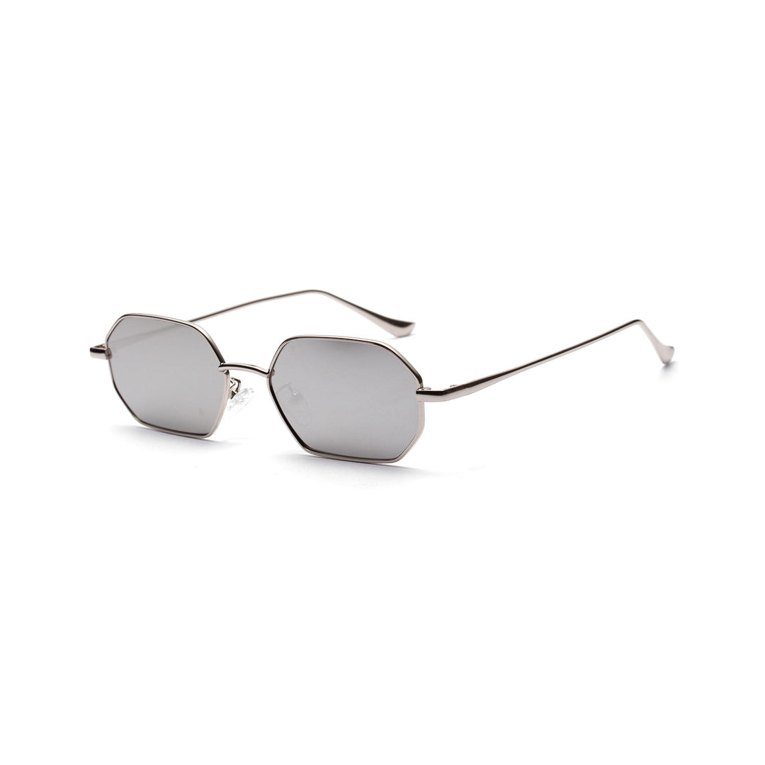 Dame moteriktig solbrille med innovativt åttkantet design Skanto