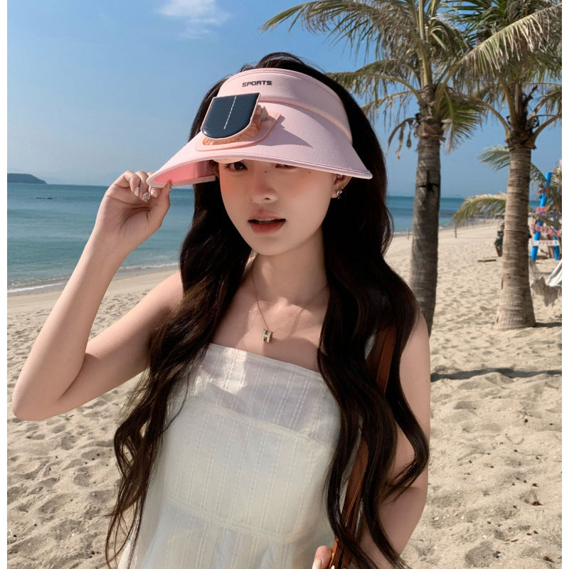 Justerbar solskjerm med integrert smarttelefonholder og UV-beskyttelse Skanto