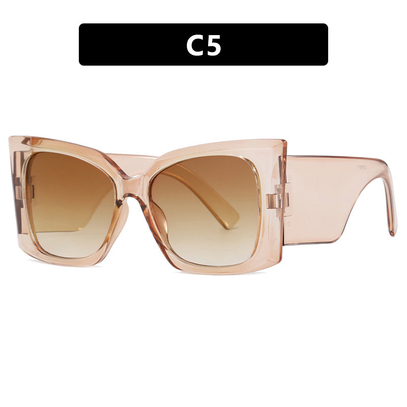 Women's oversized sunglasses with stylish cat-eye design Skanto