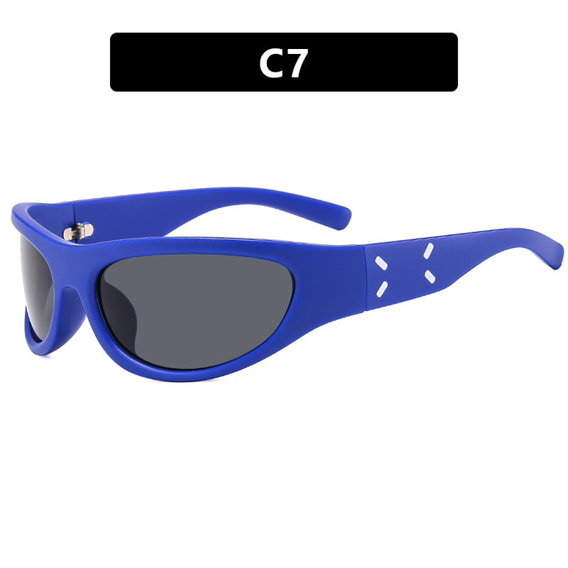 Women's sport sunglasses with ergonomic design and polarized lens Skanto