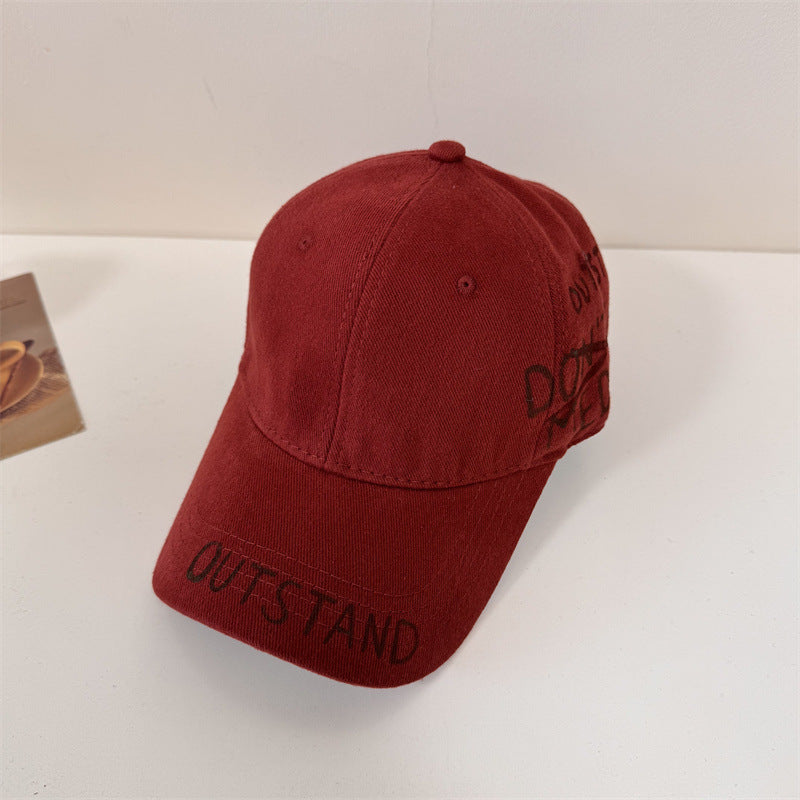 Herre Casual Bomull Brodert Baseball Caps Skanto