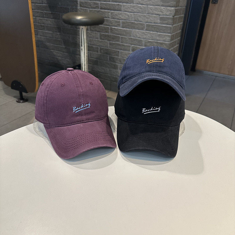 Herre Klassisk Bomull Justerbar Baseball Cap Skanto 1784270309