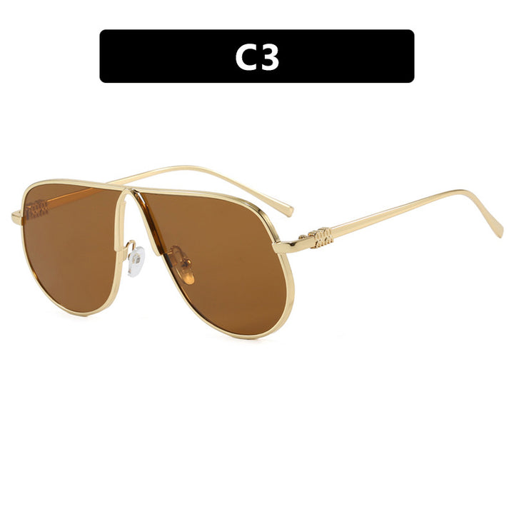 Women's pilot sunglasses with high-quality metal frame and polarized lenses Skanto