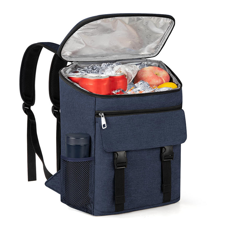 Unisex Nan Isotherm Cooler Backpack with Large Cooler Compartment, Padded Shoulder Straps and Mesh Side Pockets Skanto