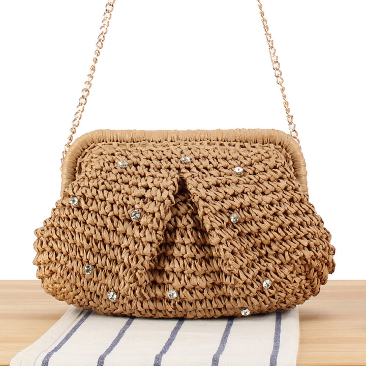 Handbag with sparkling details Skanto