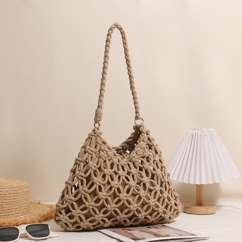 Handmade macrame shoulder bag Skanto