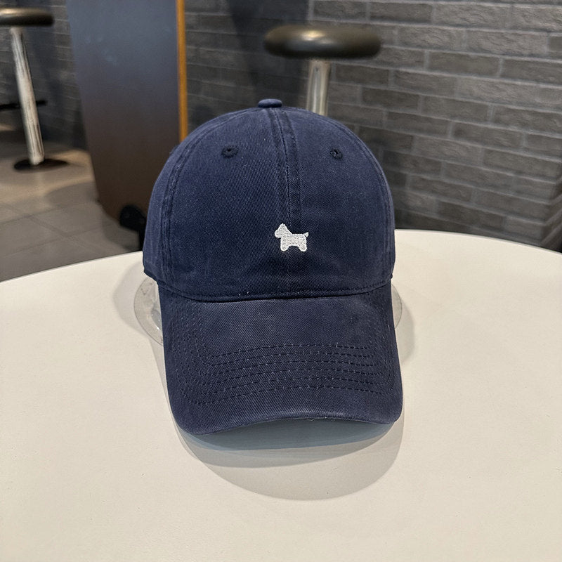 Herre Casual Brodert Bomullcaps Skanto