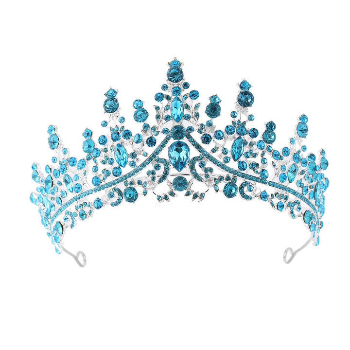 Dame Strass Tiara med glitrende edelstener Skanto