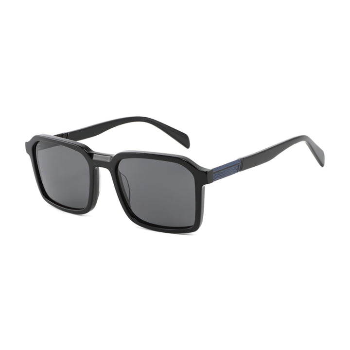 Dame Premium solbrille med moderne, putefasong ramme og polarisert glass Skanto
