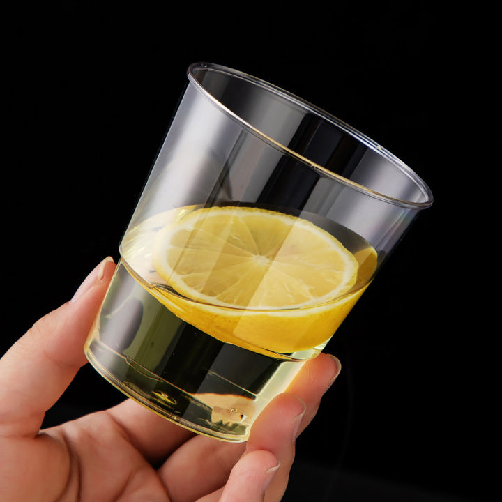 Unisex Disposable Transparent Drinking Cups Skanto