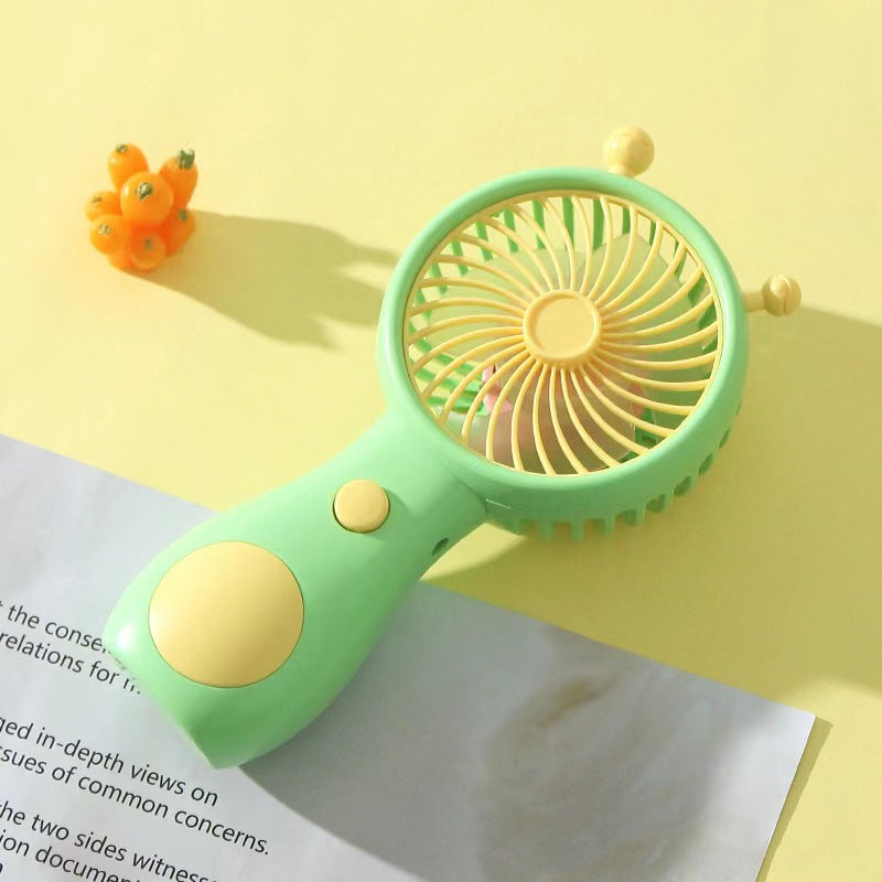 Unisex bærbar håndvifte med ergonomisk design og variabel hastighetsinnstilling Skanto
