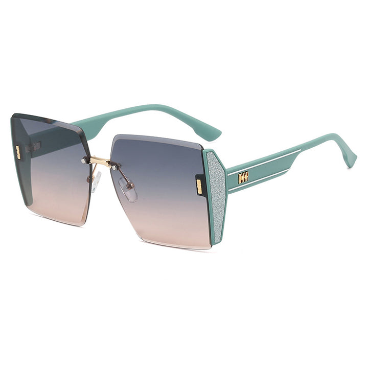 Dame Oversized Glamour Solbrille Skanto