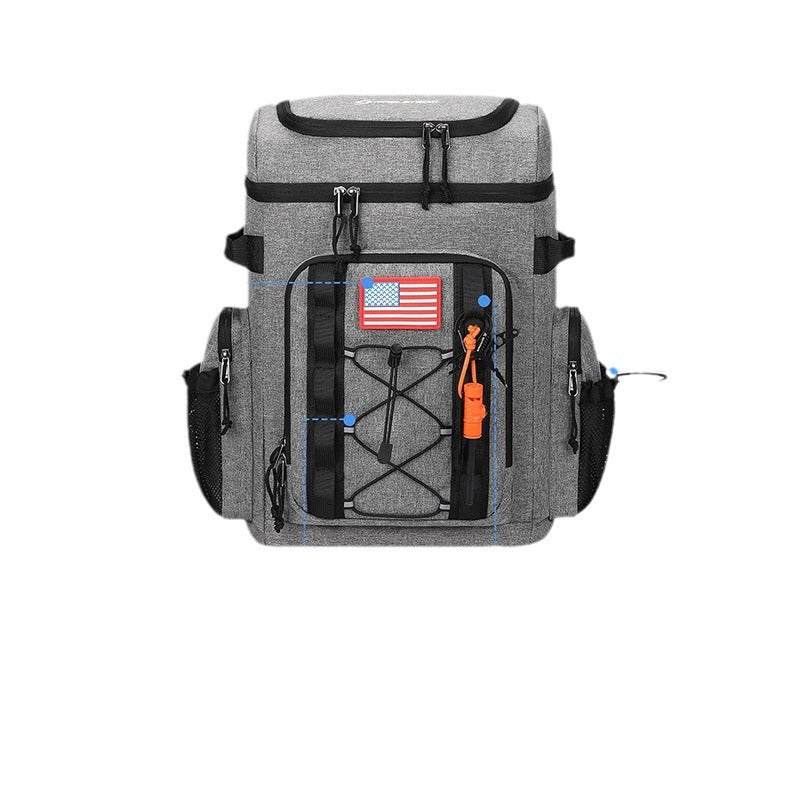 Sporty all-round backpack with multifunctional compartments Skanto