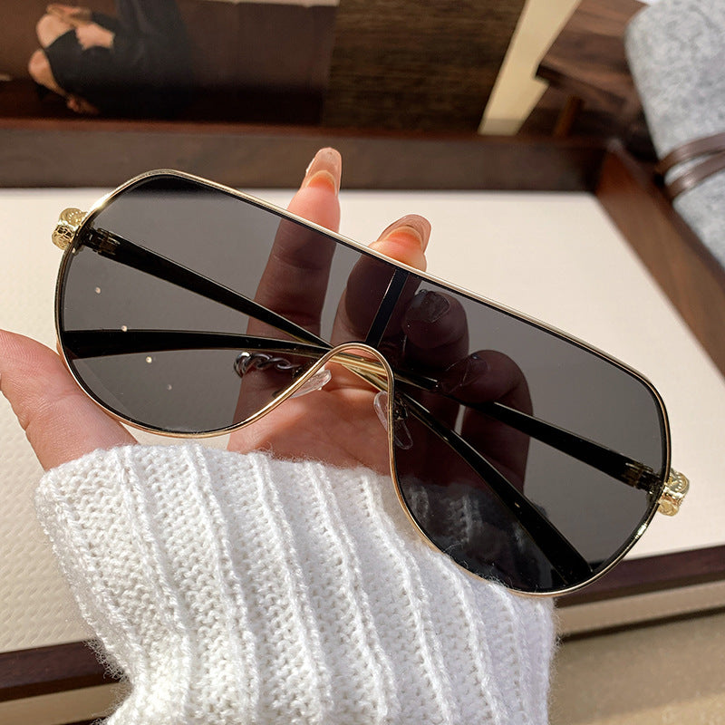 Women's oversized pilot sunglasses Skanto