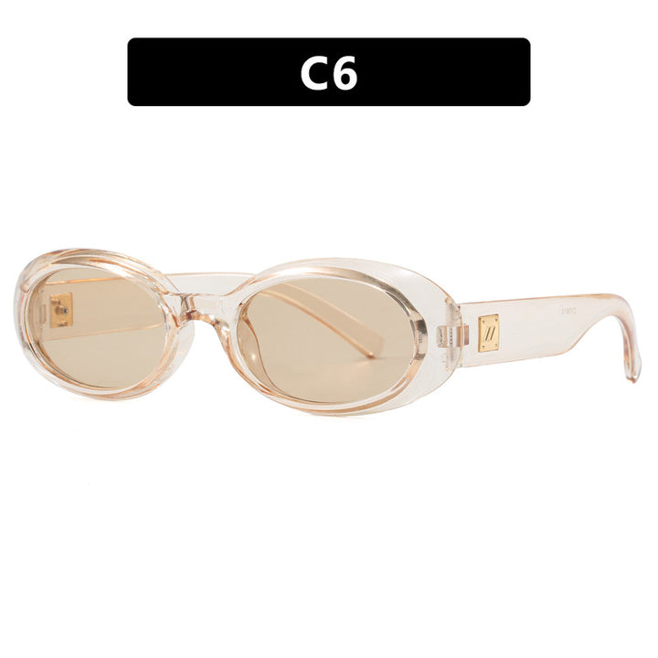 Women's exclusive sunglasses in elegant oval design Skanto