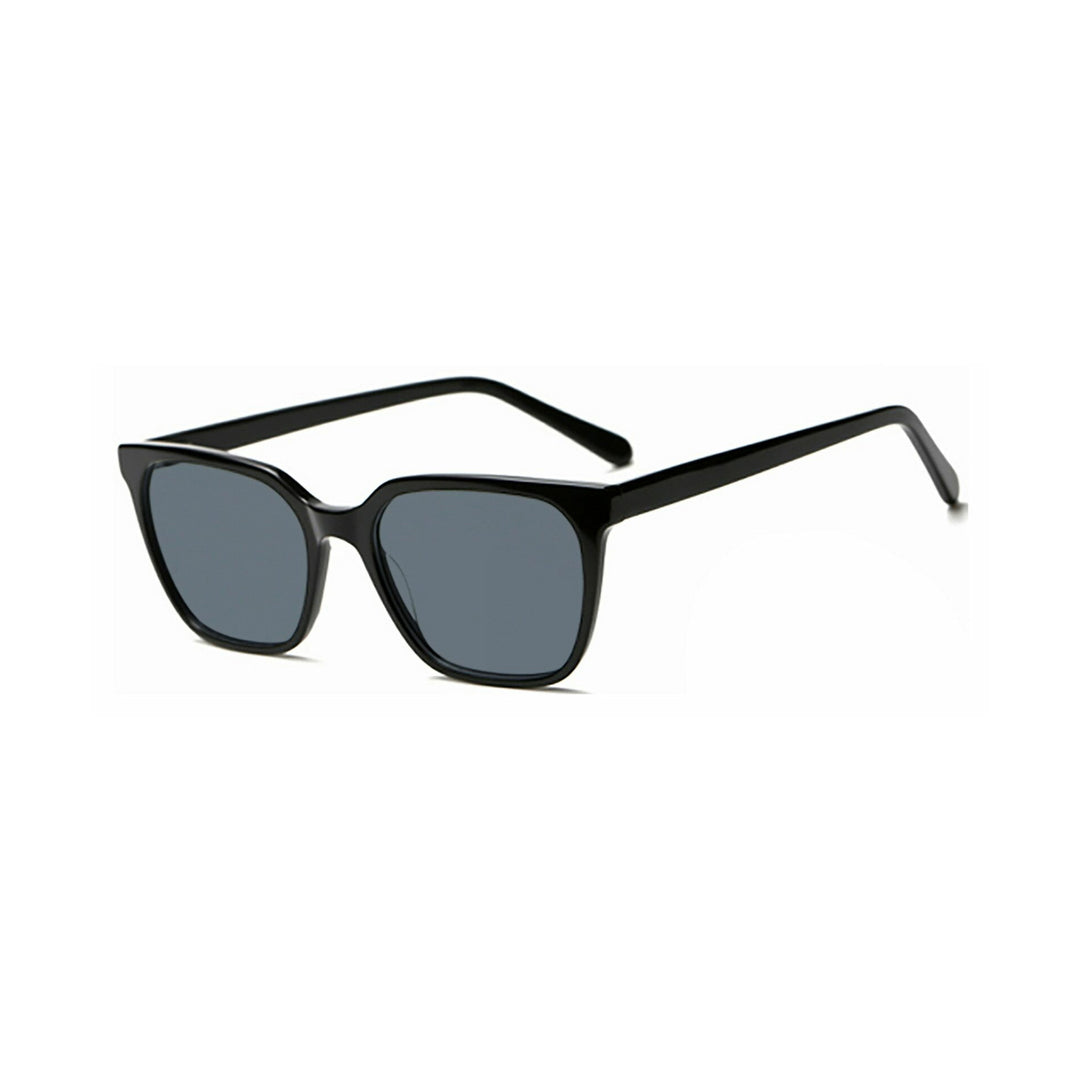 Dame moteframme solbrille med elegant, kvadratisk ramme og UV-beskyttelse Skanto