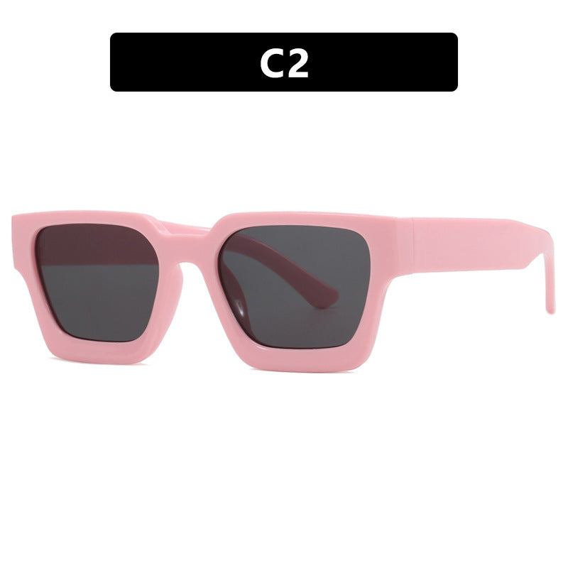 Dame Modisj lesebrille med markant firkantet design Skanto