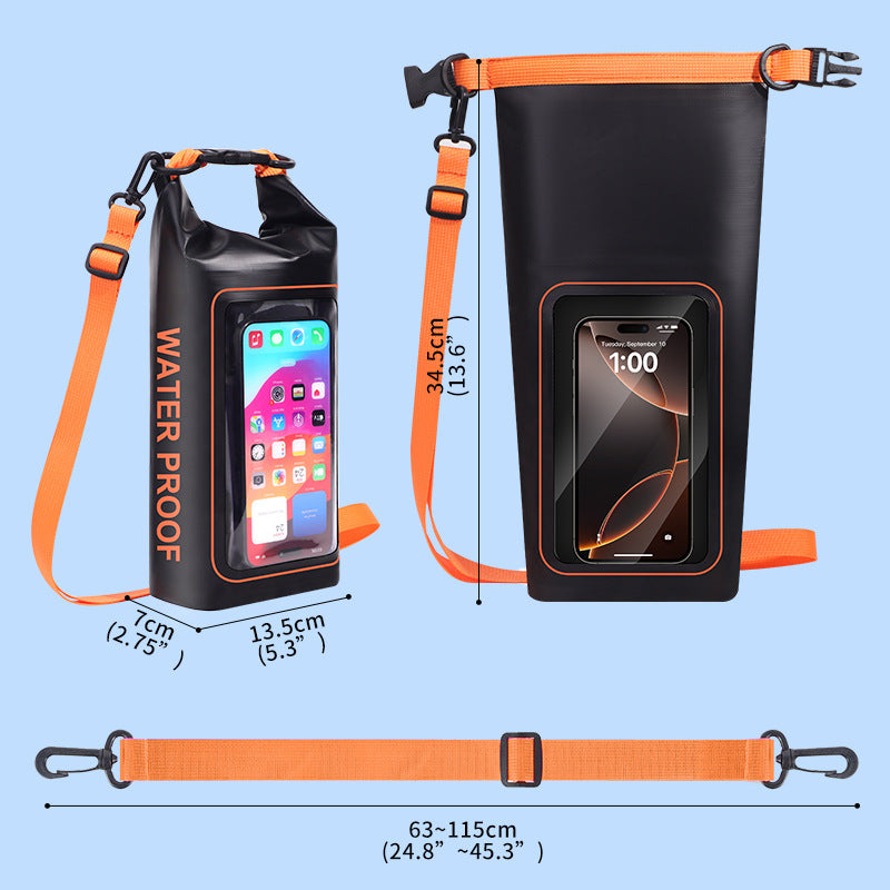 Unisex vanntett smarttelefonveske med ergonomisk skulderrem Skanto