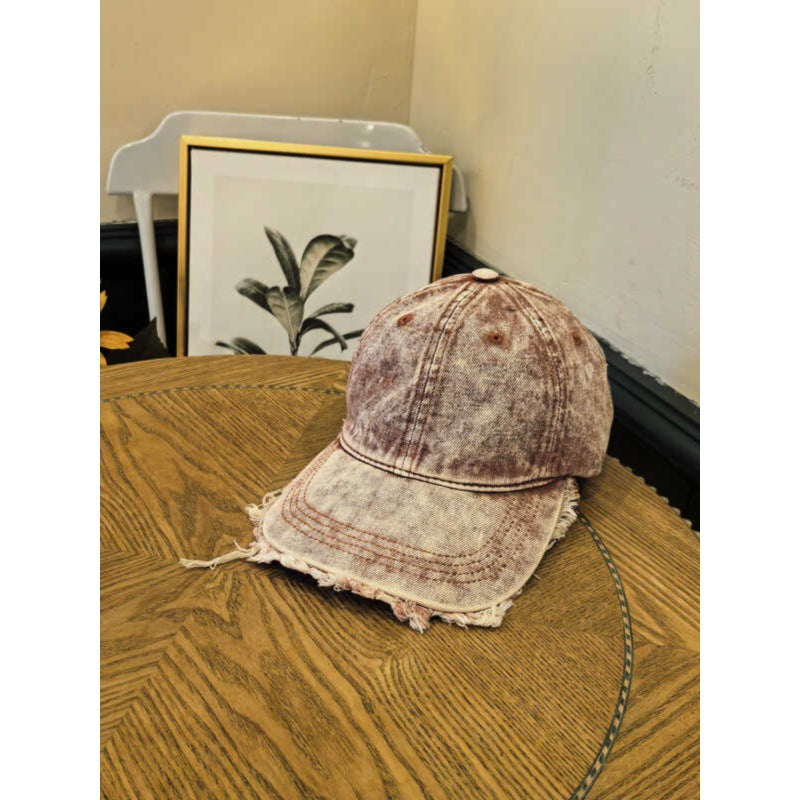 Herre Slitt Denim Baseball Cap Skanto 1784270742