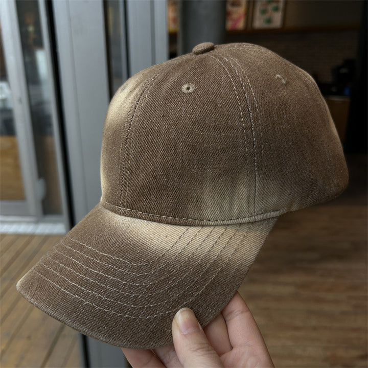Kvinnens slitte denim baseball-caps Skanto 1784083710