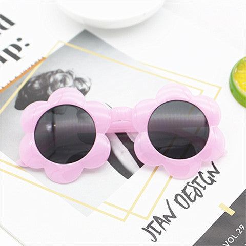 Dame solbrille i leken blomsterdesign Skanto