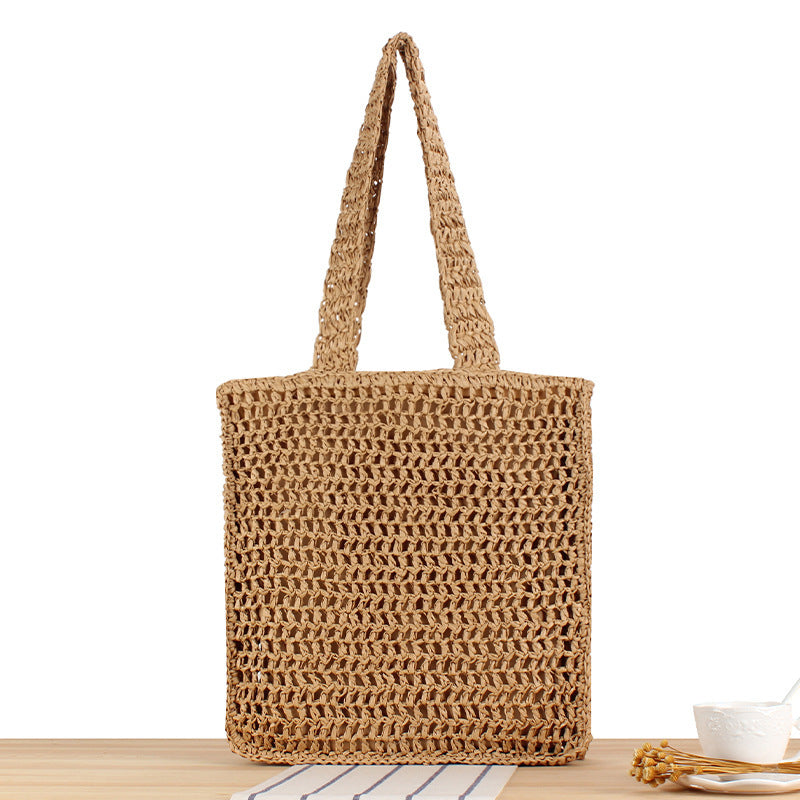 Hand-woven straw bag Skanto