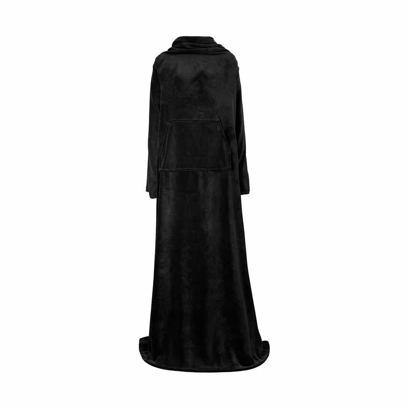 Dame luksus fleece pysjamas med praktisk frontlomme Skanto