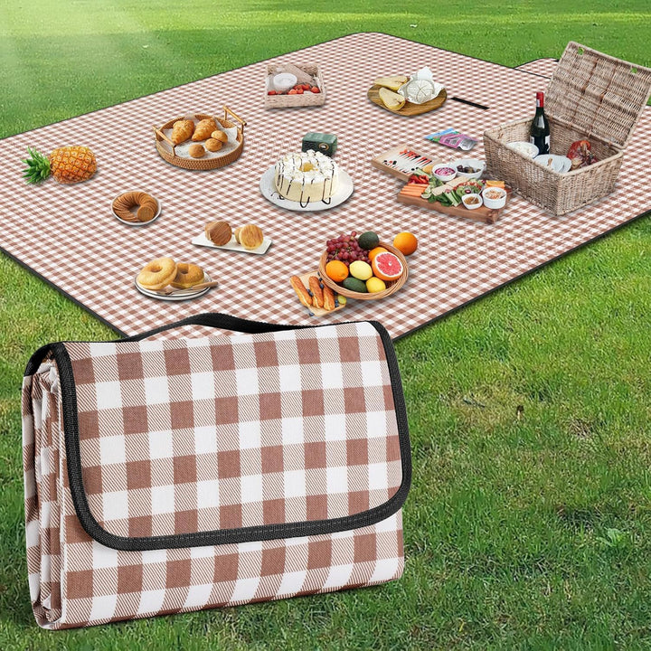 Damer Faltbare Picknickteppe med bærehåndtak Skanto