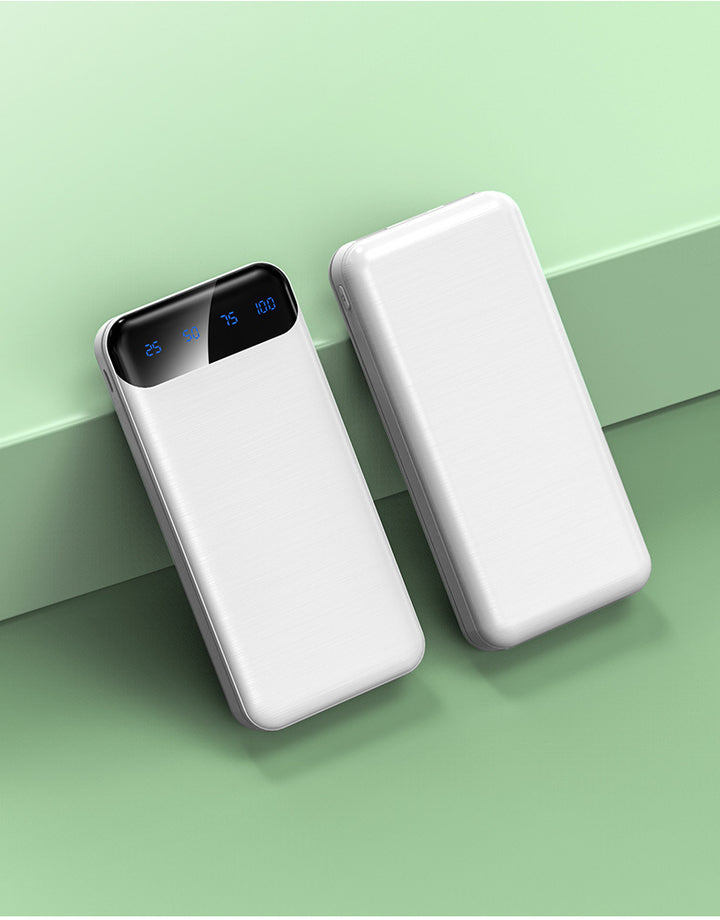 Høyytelses powerbank med intelligent lade konsept og digital skjerm Skanto