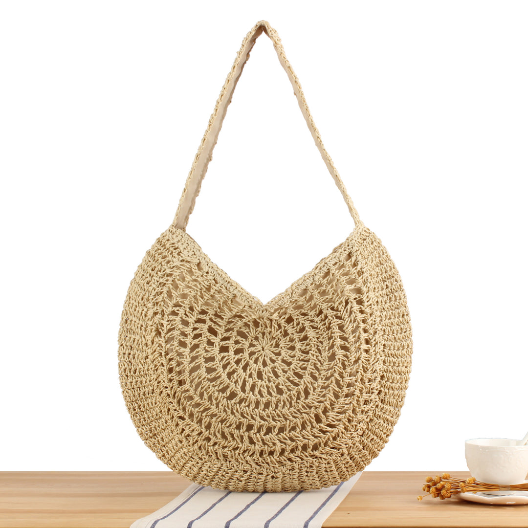 Flettet skulderveske i modern boho-design Skanto