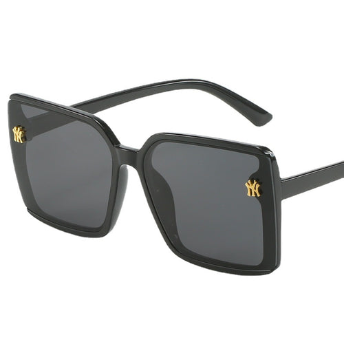 Dame Oversized-solbriller med elegante glass Skanto