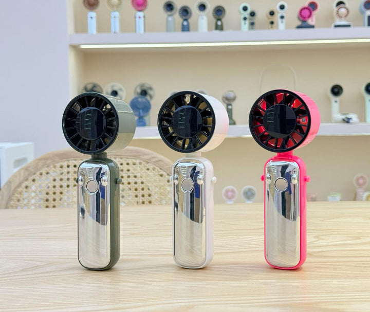 Unisex Bærbar Håndvifte med kraftig batteri og kompakt design Skanto