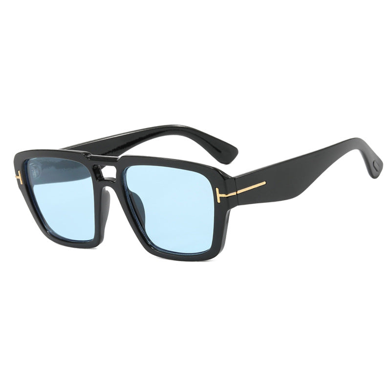 Damer moteriktig kvadratisk solbrille Skanto