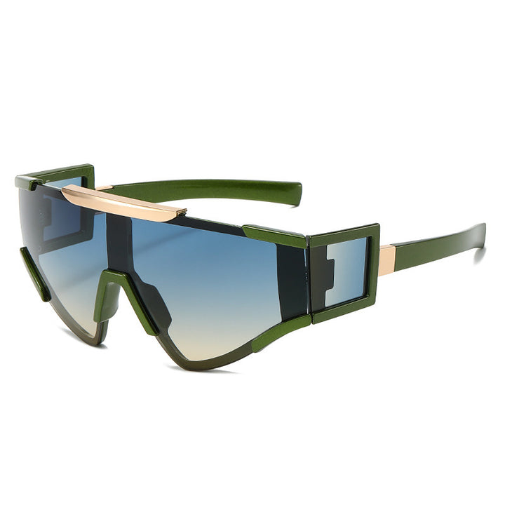 Men's Futuristic Shield Sunglasses Skanto
