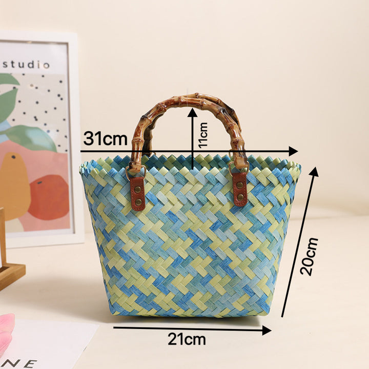 Rustic storage bag Skanto