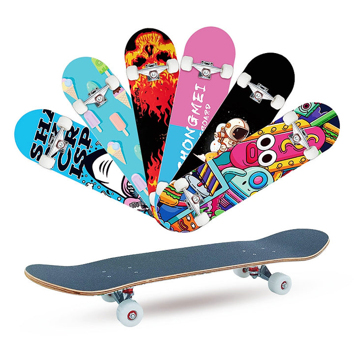 Grafisk Kunstnerisk Skateboard Skanto